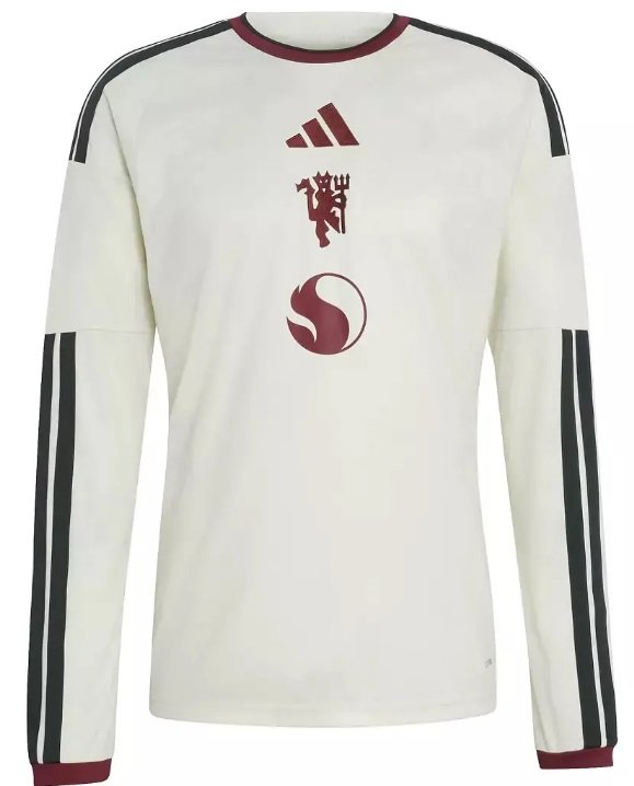 Camisa III Manchester United 2026 2027 Adidas oficial manga comprida